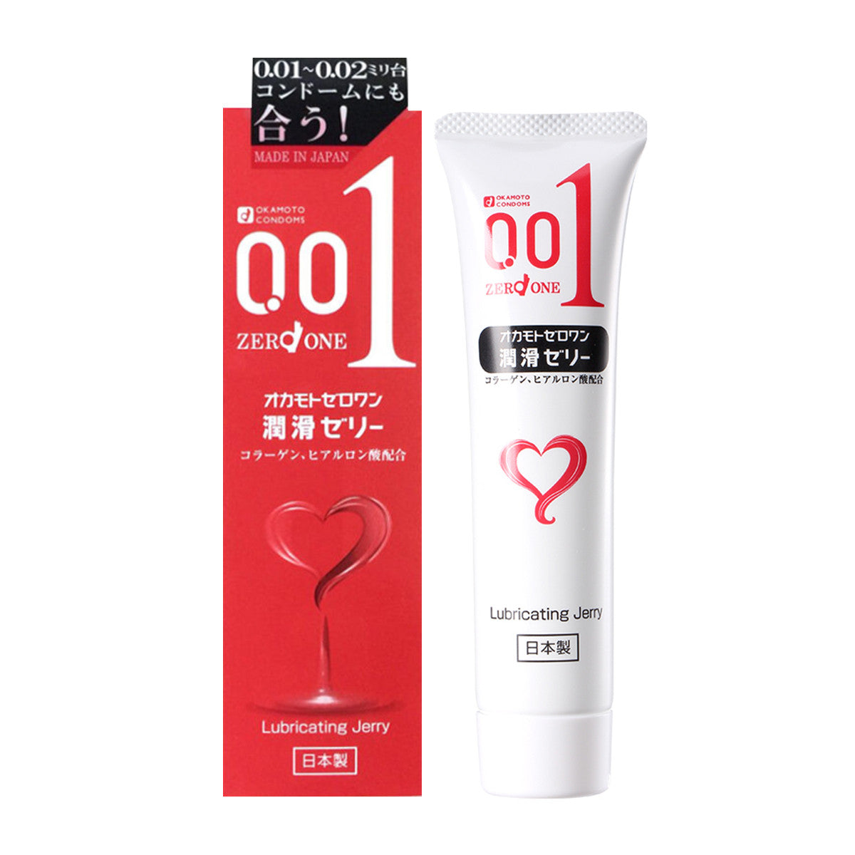 Okamoto Zero One Lubricating Jelly 冈本001专用水溶性人体润滑剂50g