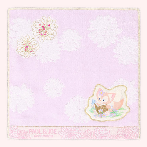 [Pre-Order] Duffy & Friends Lina Bell x Paul  & Joe Pink Mini Towel [预售] 东京迪士尼 达菲和他的朋友们 玲娜贝儿 x Paul & Joe 粉色小毛巾