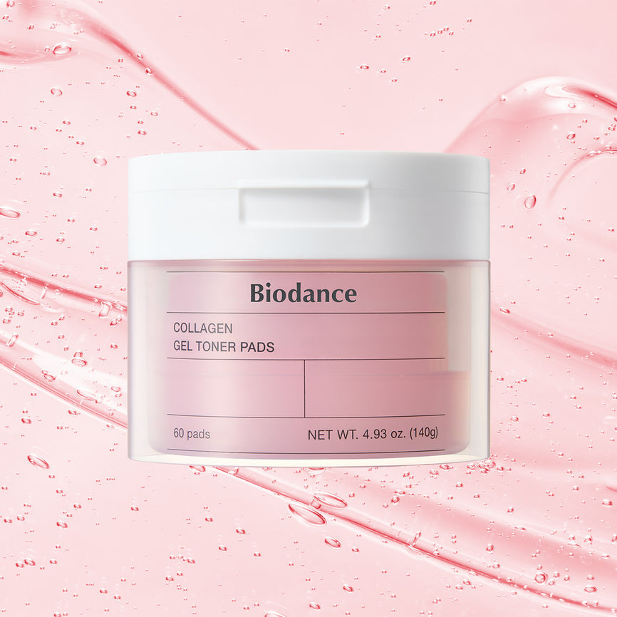 Biodance Collagen Gel Toner Pad – Hydrating, Firming & Pore Care (60 Pads) 韩国 Biodance 胶原凝胶爽肤棉 – 补水保湿 紧致毛孔 (60片)