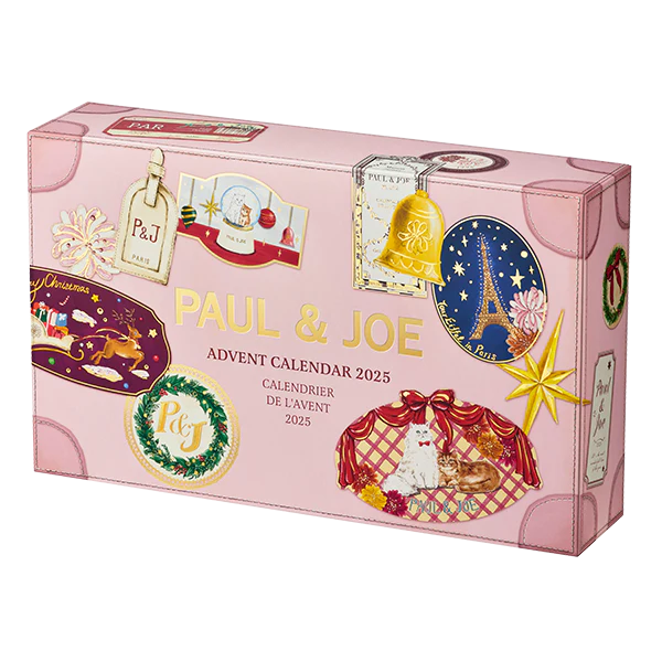 PAUL&JOE ADVENT CALENDAR 2025 日本 PAUL & JOE 2025 圣诞限定彩妆倒数日历