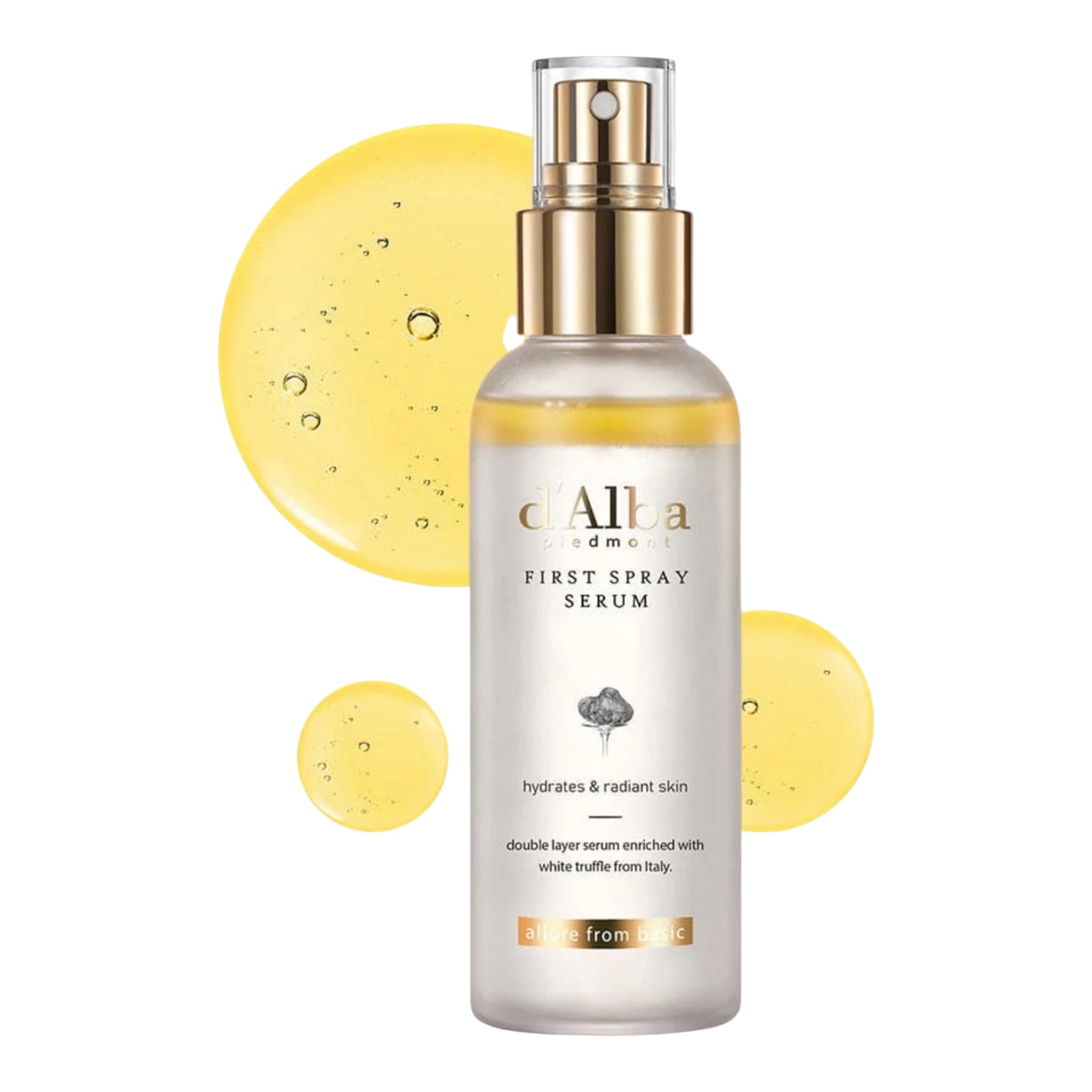 d’Alba White Truffle Vegan First Spray Serum 韩国d’Alba 白松露素颜多效喷雾精华 100ml