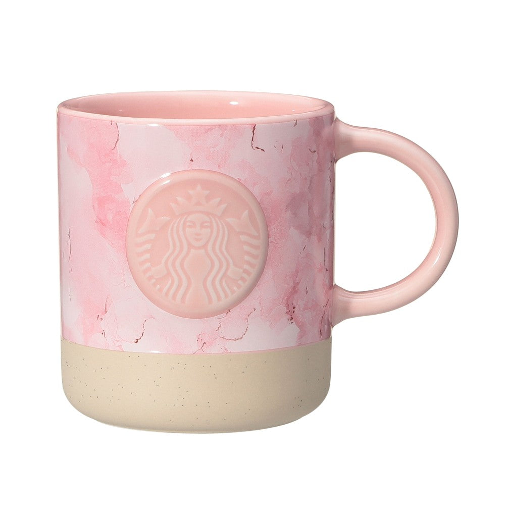 Japan Starbucks SAKURA 2026 Marble Mug 355ml | Limited Edition