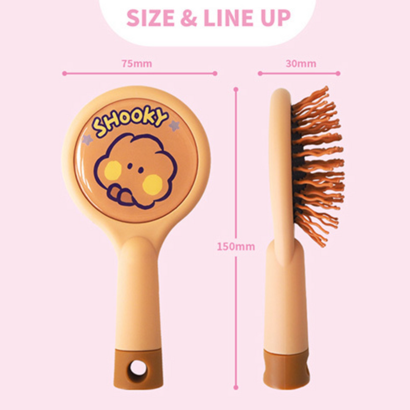 BT21 Minini Hairbrush (Cooky) 韩国BT21  迷你气囊梳 (Cooky)