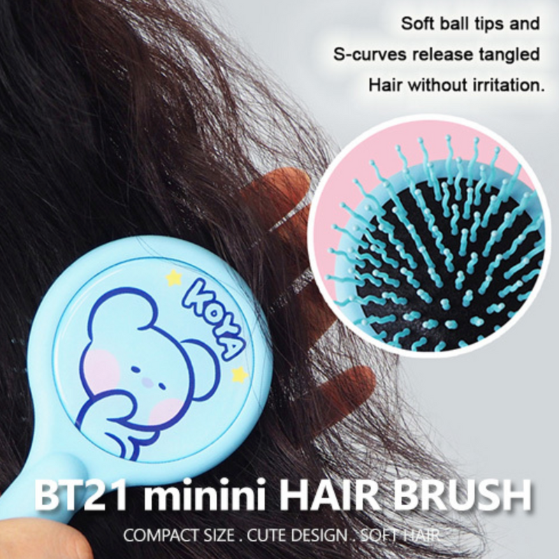 BT21 Minini Hairbrush (Cooky) 韩国BT21  迷你气囊梳 (Cooky)