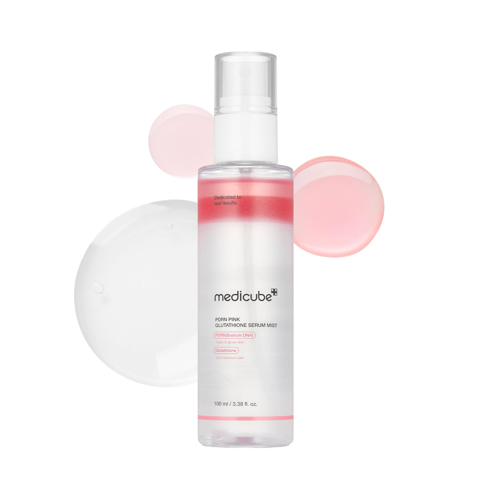 MEDICUBE PDRN Pink Peptide Spray Serum 韩国MEDICUBE PDRN粉红谷胱甘肽精华喷雾 100ml