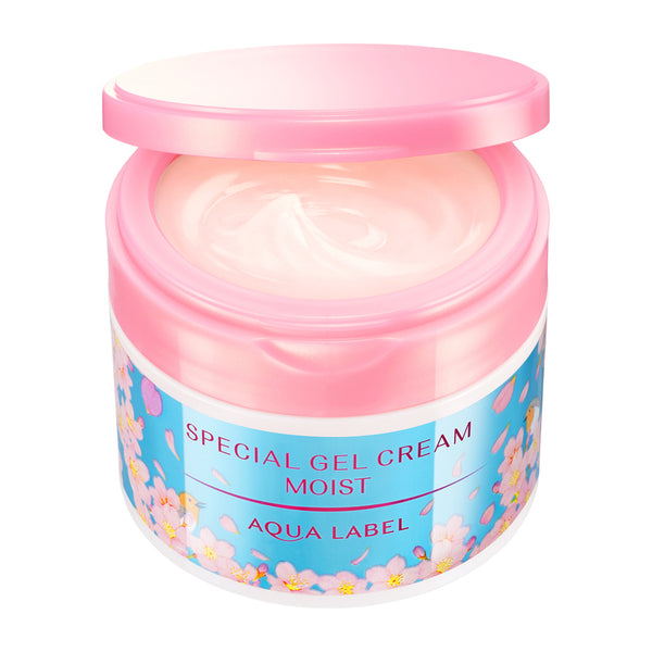 Shiseido Aqua Label Special Gel Cream Moist [ 2021 Spring Limited Edition ] 90g 日本资生堂2021樱花限定高保湿啫喱面霜 90g