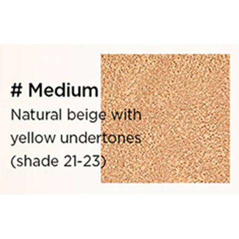 Jung Saem Mool Essential Skin Nuder Cushion SPF50+/PA+++ (17 Fair-Light Matt) 郑瑄茉 遮瑕裸肤妆效气垫 (17 哑光象牙白)