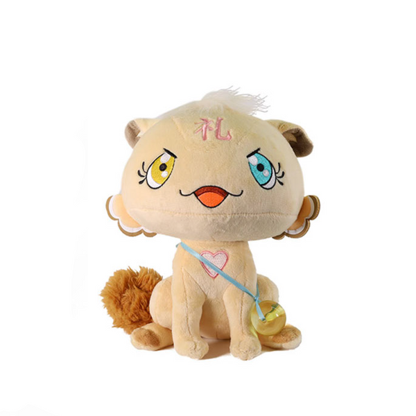 TAKASHI MURAKAMI Kaikai Kiki 6HP(6 Hearts Princess) Mascot Plush Doll-Mini Rei Rei 村上隆 6HP 六心公主精灵毛绒娃娃 (礼)