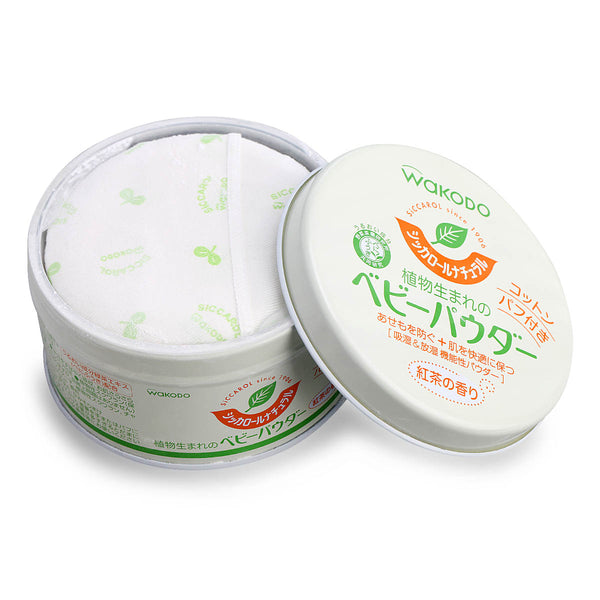 Wakodo Shikka Roll Natural Baby Skin Care Powder 120g 和光堂 嬰兒植物性爽身粉 120g