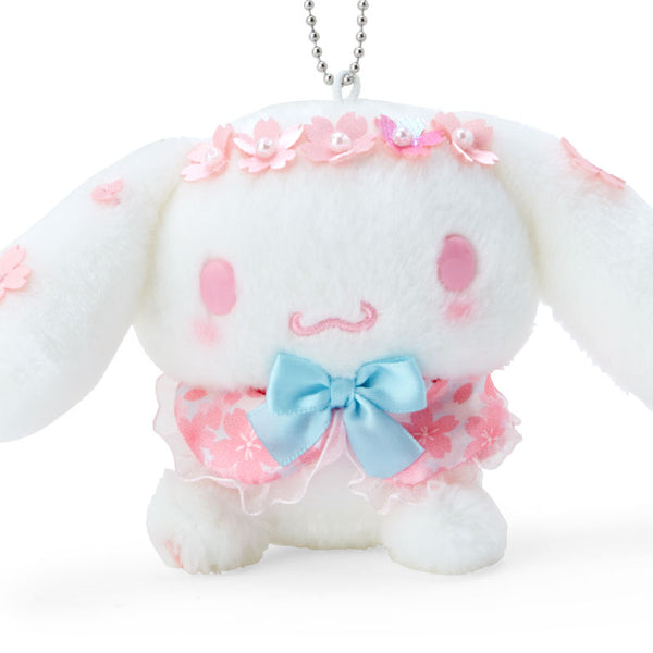 Sakura Costume Collection Mascot Holder Plush (Cinnamoroll)  三丽鸥 樱花系列挂件 (玉桂狗)
