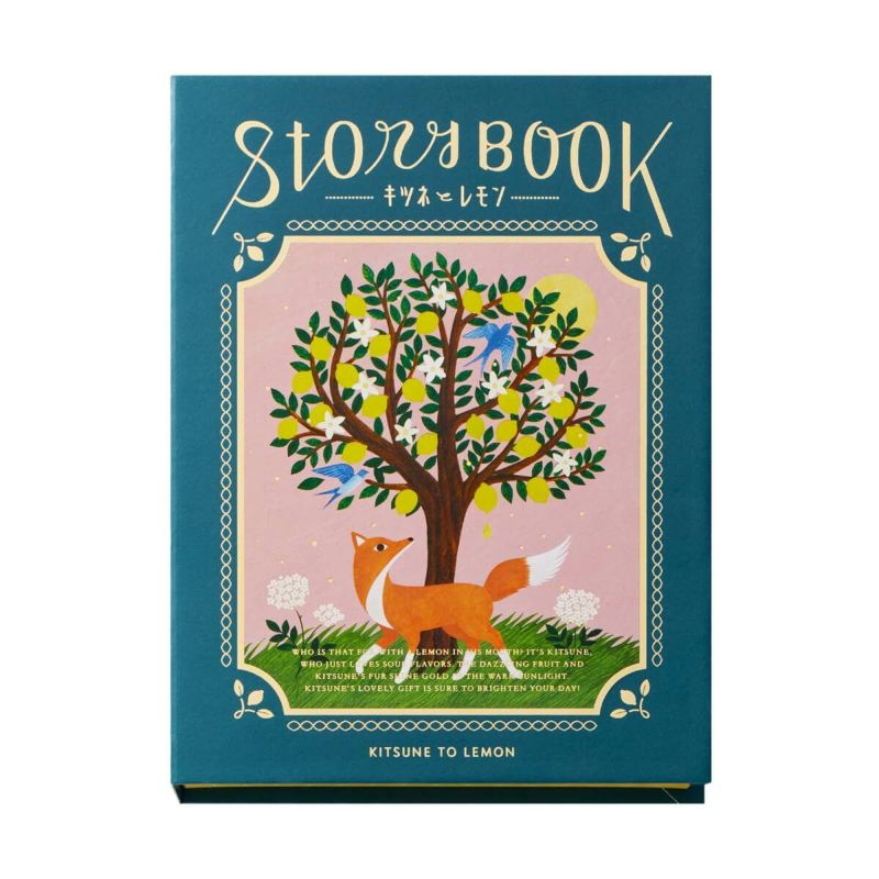Morozoff 2024 Valentine Fox and Lemon Storybook Chocolate 15 pcs/box 日本Morozoff 2024情人节系列狐狸和柠檬故事书巧克力 15枚/盒
