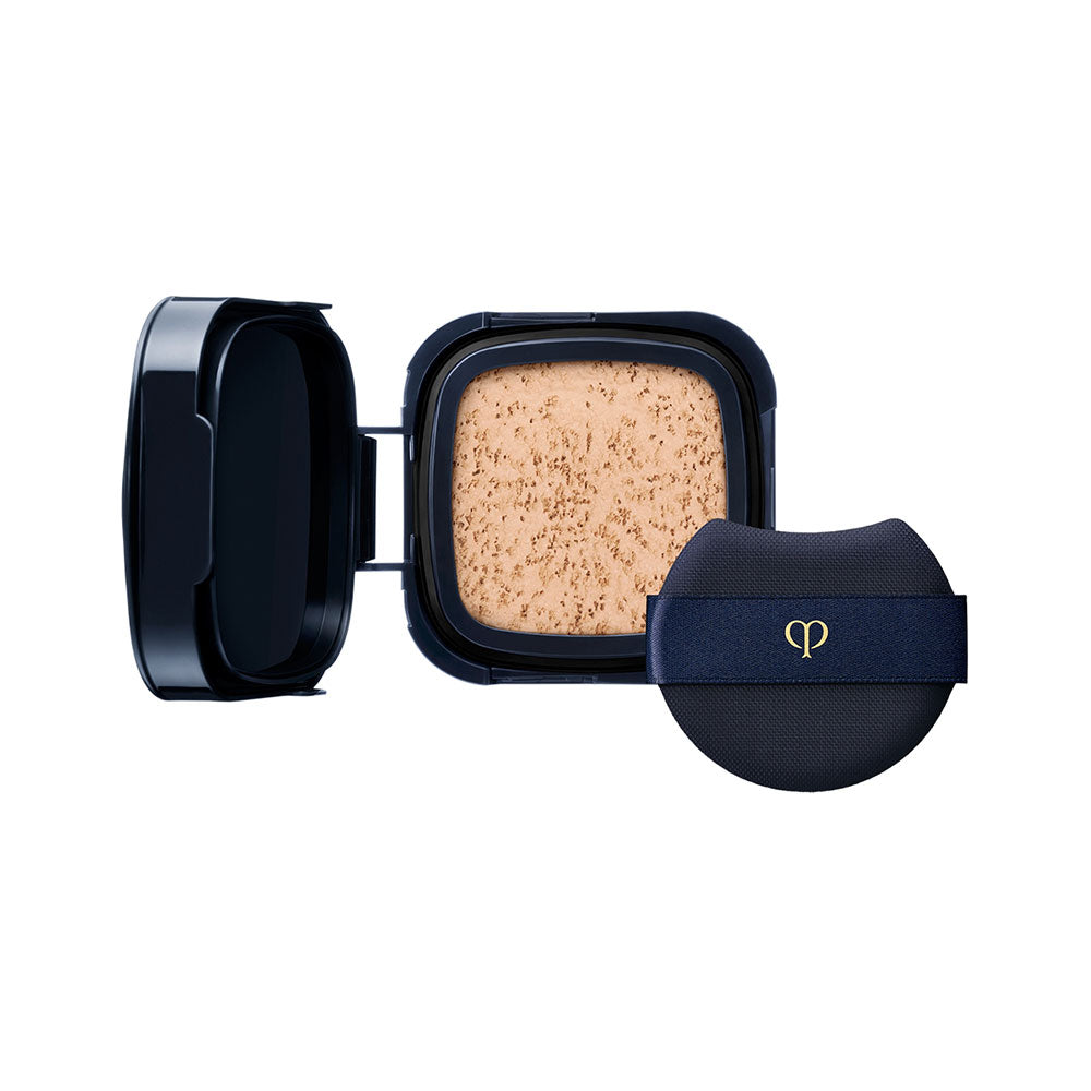 Clé de peau BEAUTÉ Radiant Cushion Foundation Dewy SPF 25/PA+++ ( オークル Ocher 00) [Refill Only] 日本肌肤之钥 光柔水凝气垫精华粉底膏 钻光方气垫 SPF 25/PA+++ (自然色 00) [粉芯]