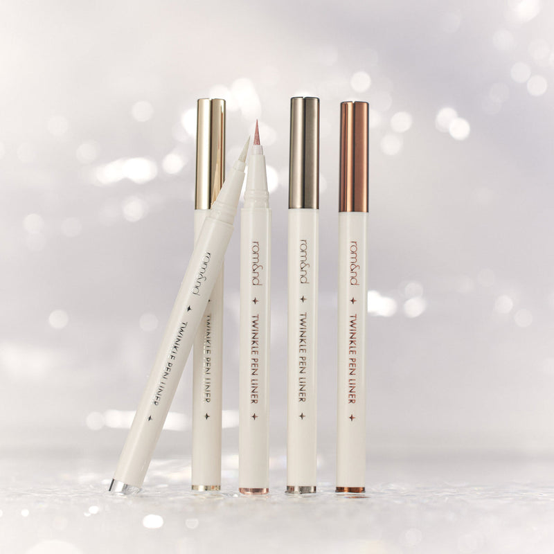 ROM&ND Twinkle Pen Liner (04 Midnight Ash) 韩国ROM&ND 闪亮眼线液笔 (04 午夜灰) 0.5g