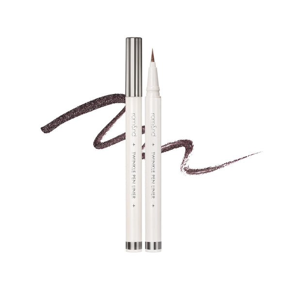 ROM&ND Twinkle Pen Liner (04 Midnight Ash) 韩国ROM&ND 闪亮眼线液笔 (04 午夜灰) 0.5g