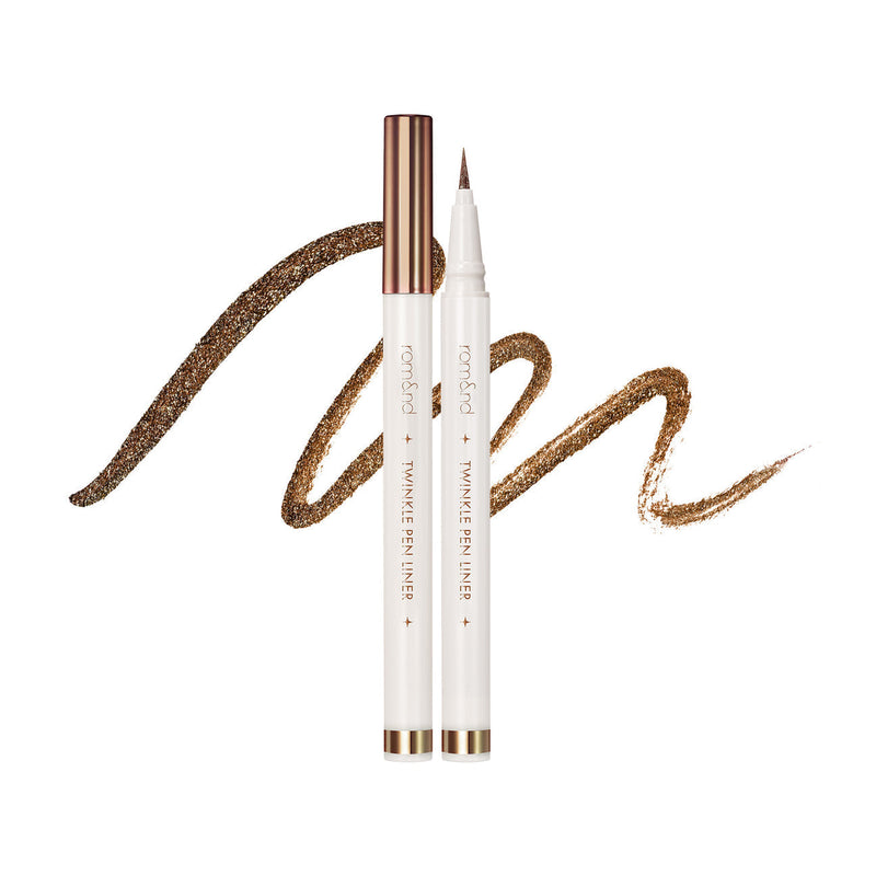 ROM&ND Twinkle Pen Liner (05 Sunset Hazel) 韩国ROM&ND 闪亮眼线液笔 (05 日落榛色) 0.5g