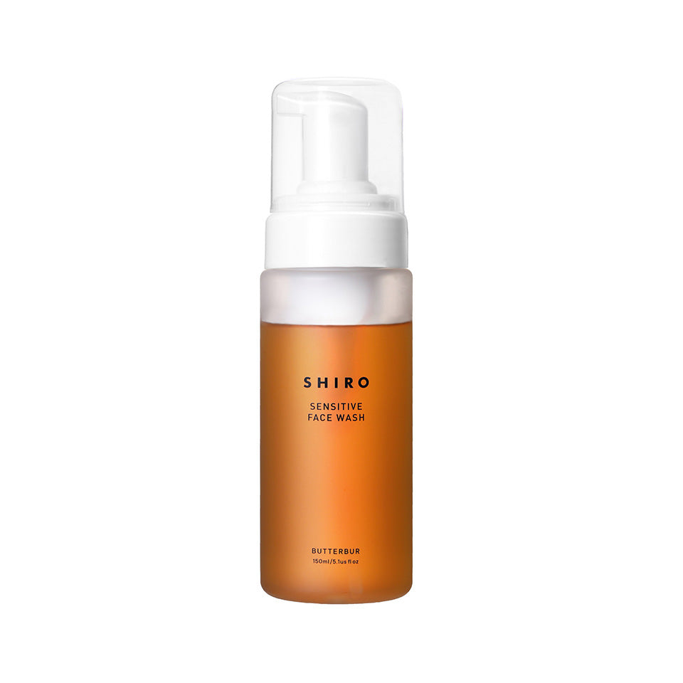 SHIRO Butterbur Sensitive Face Wash 日本SHIRO 敏感肌冬花泡沫慕斯洗面奶 150ml