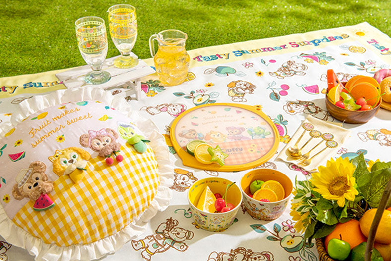 TOKYO Duffy & Friends Tasty Summer Surprise Cutting Board 东京迪士尼 达菲和他的朋友们 夏日美味水果系列砧板