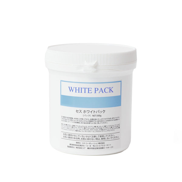 Cess White Pack 日本Cess 磨皮美白面膜 500g