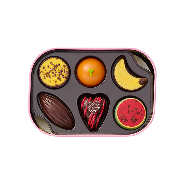Godiva Fruits Basket Sweets Set 6 pcs/box 日本歌帝梵 2024情人節限定 水果篮系列套装 6粒/盒