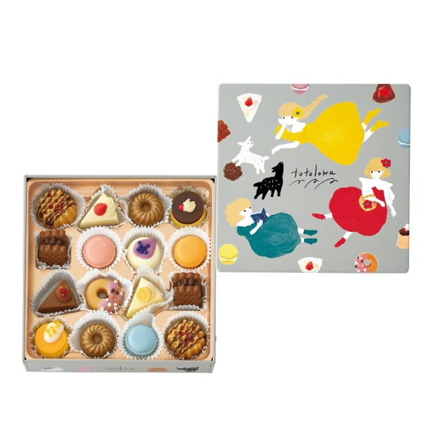 Goncharoff Totrowa Valentine 2024 Chocolate Surrounded by love Sweets Miniature Chocolate 20pcs/box 日本Goncharoff 2024年情人节限量 被爱包围迷你巧克力 20粒/盒