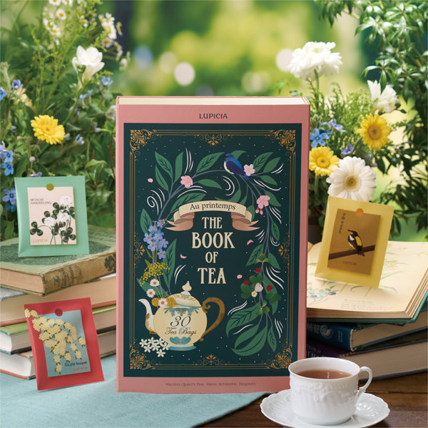 LUPICIA THE BOOK OF TEA Au Printemps 30bags/box 绿碧茶园 2025春季限定茶书 30袋入