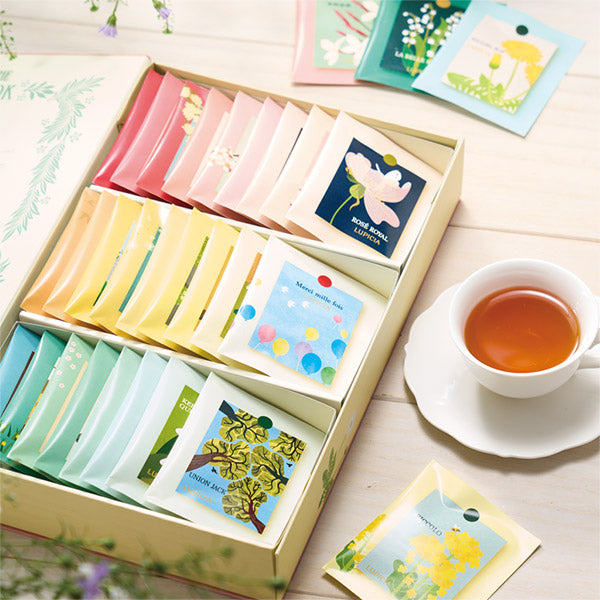 LUPICIA THE BOOK OF TEA Au Printemps 30bags/box 绿碧茶园 2025春季限定茶书 30袋入
