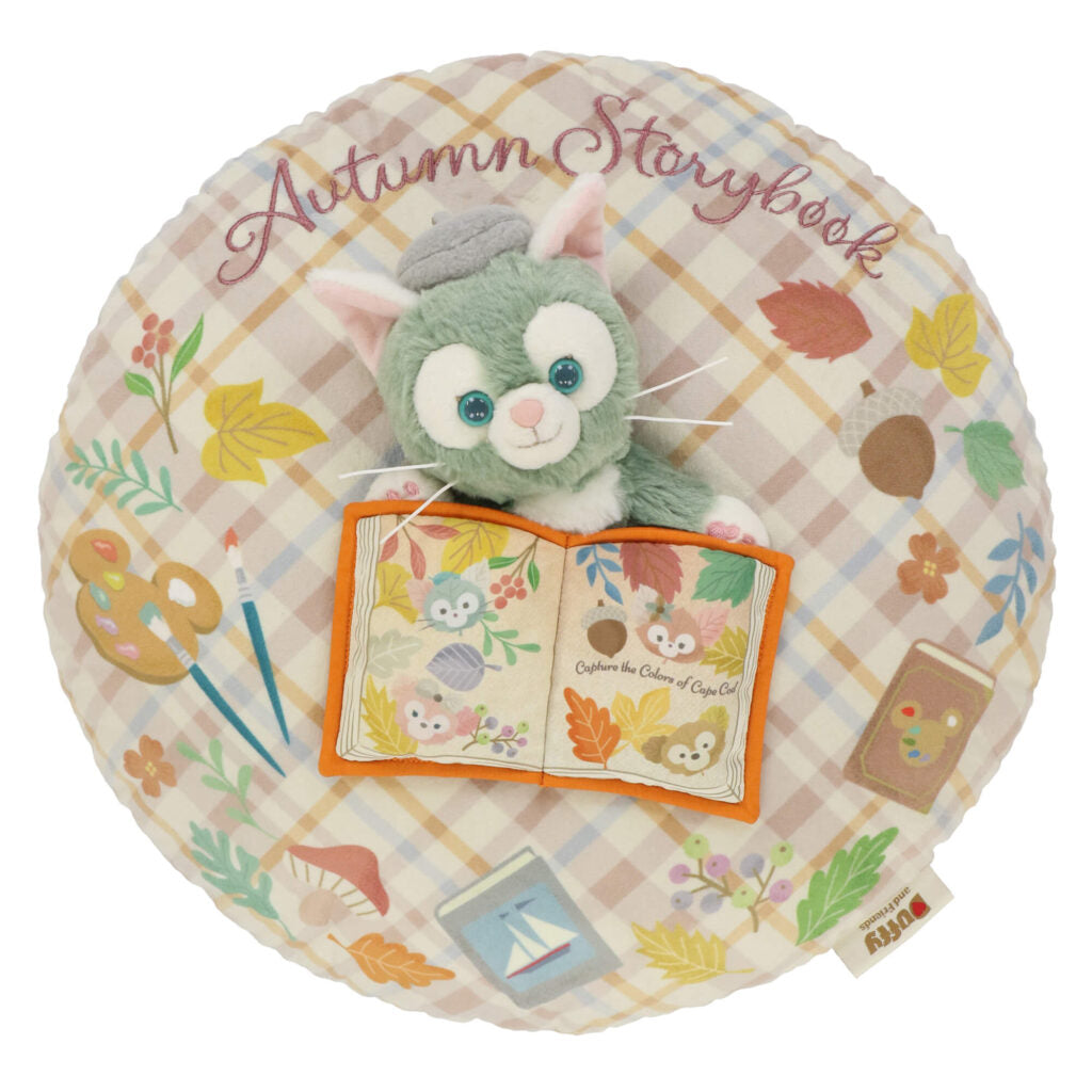 Tokyo Disney Duffy and Friends Autumn Storybook Collection Gelatoni Cushion 日本东京迪士尼 达菲和他的朋友们 秋季故事书系列 杰拉多背垫