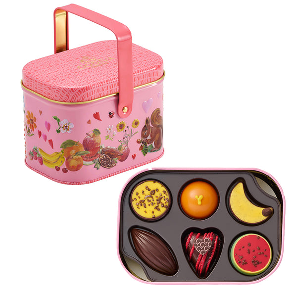 Godiva Fruits Basket Sweets Set 6 pcs/box 日本歌帝梵 2024情人節限定 水果篮系列套装 6粒/盒