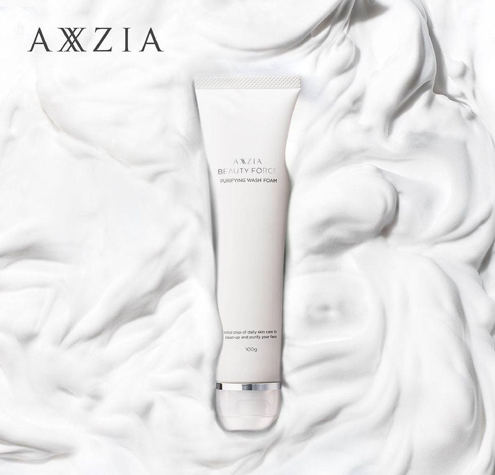 AXXZIA Beauty Force Purifying Wash Foam 100g 日本晓姿纯净极光嫩肤洁面乳 100g