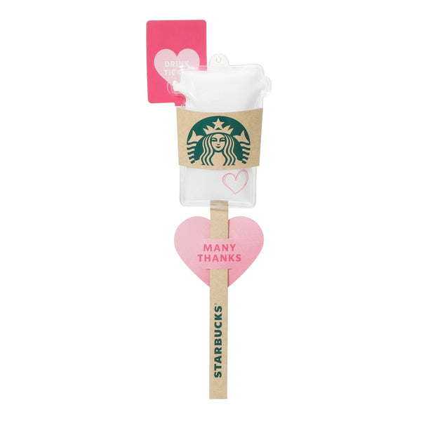 Starbucks Japan 2024 Valentine Limited Series Valentine 2024 Balloon Message Gift 日本星巴克 2024情人节系列限定 2024年情人节气球留言礼物