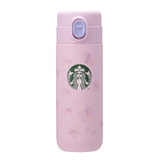 Japan Starbucks SAKURA 2025 Purple Stainless Steel Bottle 日本星巴克 樱花系列2025 紫色不锈钢瓶 381ml