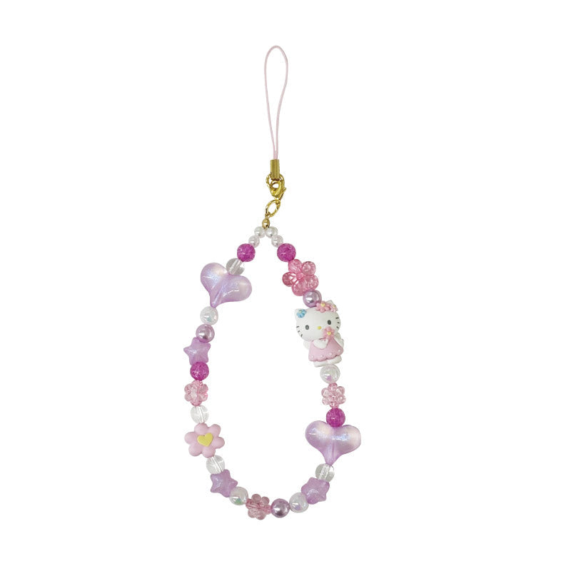 SANRIO Hello Kitty Mermaid Phone Strap (Pink) 三丽鸥 凯蒂猫美人鱼手机吊饰 (粉色)
