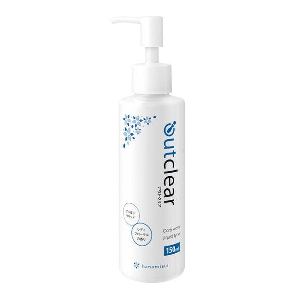 Hanamisui Outclear care wash liquid 日本Hanamisui Outclear 女性私处护理洗液 150ml