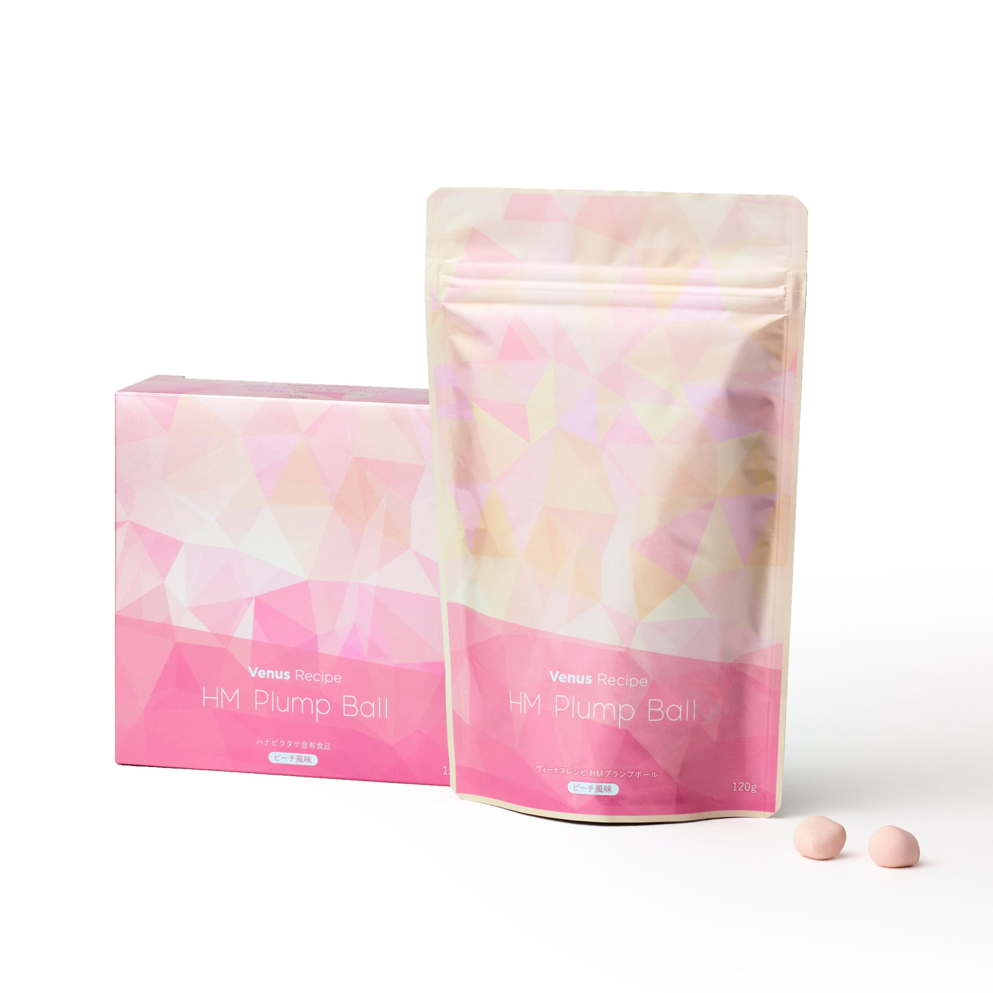 AXXZIA Venus Recipe HM Plump Ball 日本晓姿 维纳希 悦颜蜜桃软果 120g