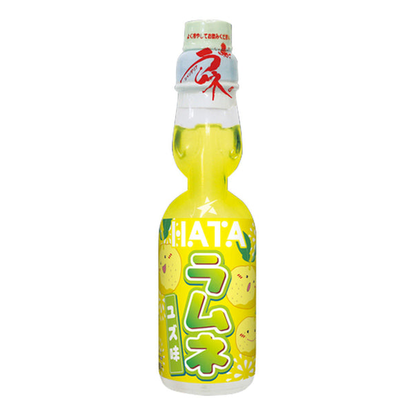 Hatakosen Ramune Soda (Yuzu) 哈达矿泉 波子汽水 (柚子味) 200ml