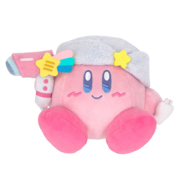 SAN-EI Kirby's Dream Land Dryer Time Kirby Plush 三英 星之卡比甜梦系列吹风机卡比公仔