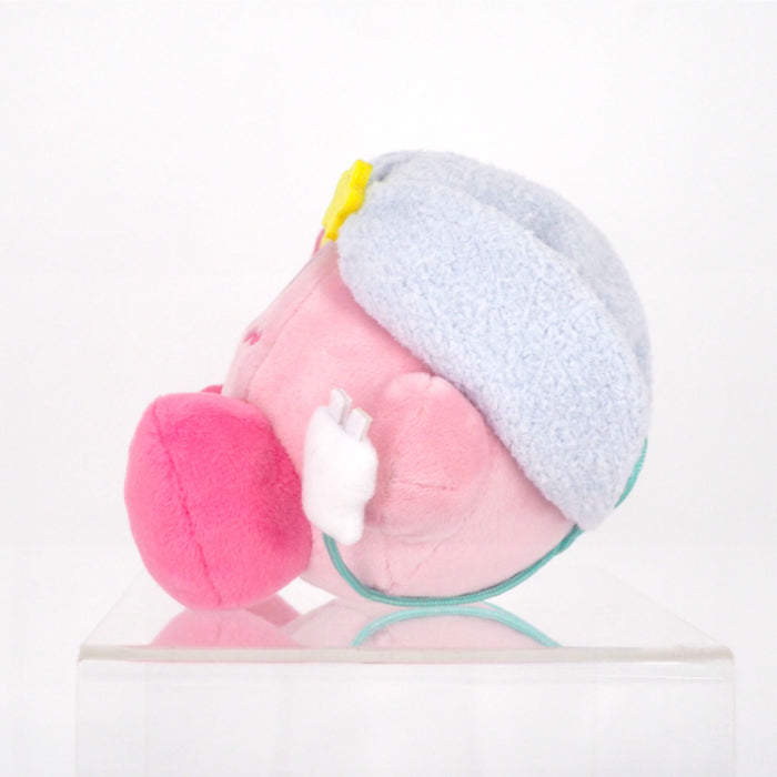 SAN-EI Kirby's Dream Land Dryer Time Kirby Plush 三英 星之卡比甜梦系列吹风机卡比公仔