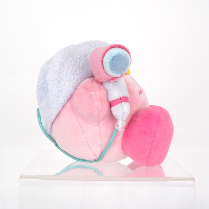 SAN-EI Kirby's Dream Land Dryer Time Kirby Plush 三英 星之卡比甜梦系列吹风机卡比公仔