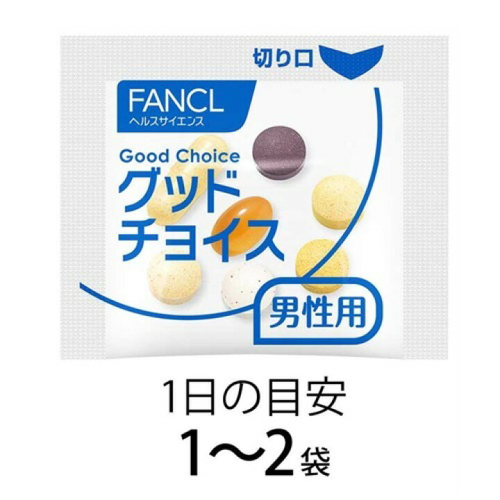 FANCL 30th Generation Men’s Nutritional Vitamin Supplement (30Days)  芳珂 新版 男性30年龄段无添加多合一综合维生素 (30日份)