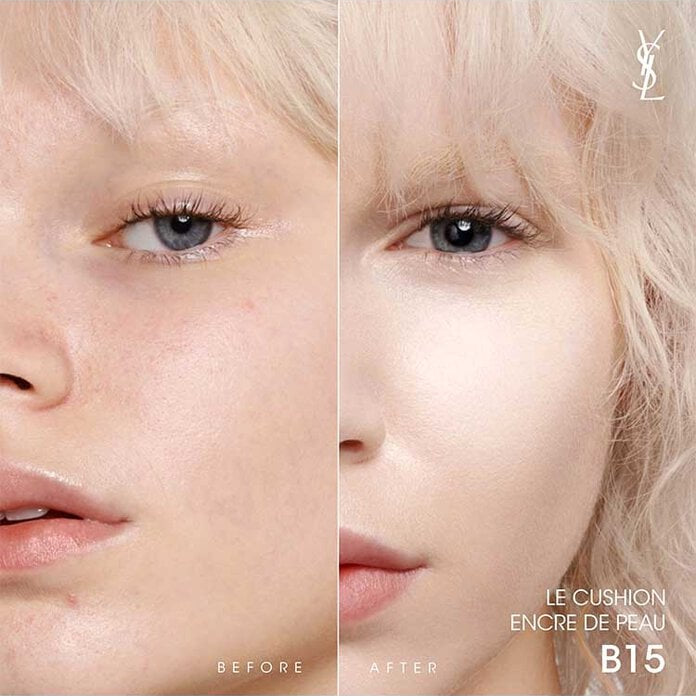 Yves Saint Laurent Le Cushion Encre De Peau Cushion Foundation N SPF23/PA++ (15) 圣罗兰 高定皮气垫 SPF23/PA++ (15)