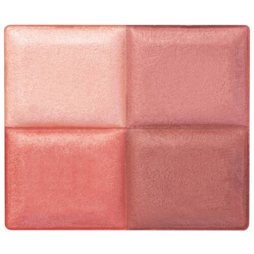 Cezanne Mix Color Cheek N 01 Warm Rose 7.1g/1pc 倩丽马卡龙四色腮红高光盘 暖冬玫瑰色 7.1g/1pc