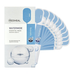 MEDIHEAL Watermide Essential Mask (Sheet/Box) 美迪惠尔 深层保湿精华面膜 (单片/盒)