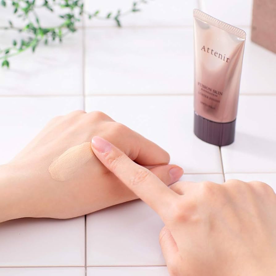 ATTENIR Fusion Skin Foundation Luster Finish SPF25 PA++ 艾天然 保湿光泽粉底霜 25g