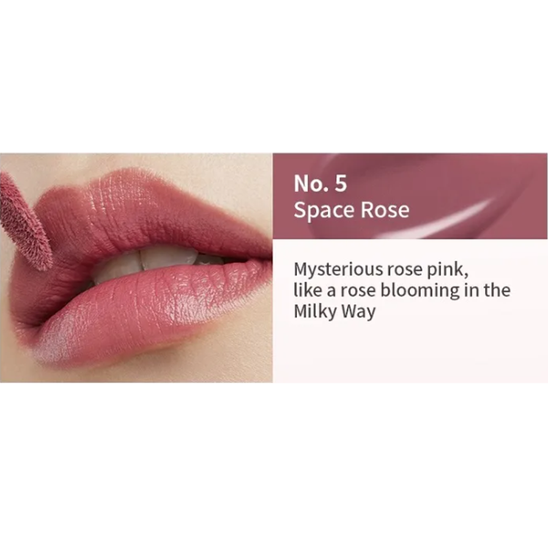 MOONSHOT Conscious Fit Mellow Lip Tint (05 Space Rose) 茉姗 柔雾醇厚唇釉 (05 太空玫瑰) 3.5g