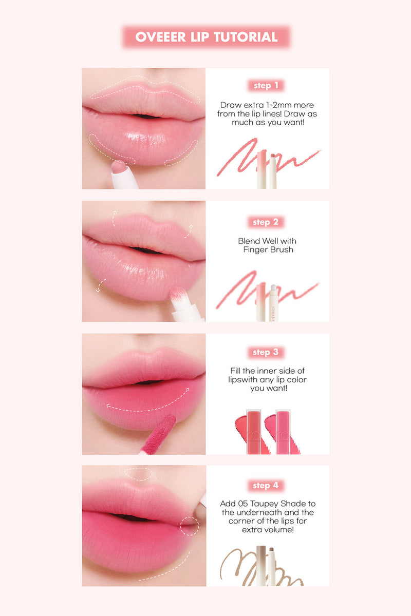Rom&nd Lip Mate Pencil (02 Dovey Pink) 韩国rom&nd 雾面順滑唇筆 (02 多维粉) 0.5g