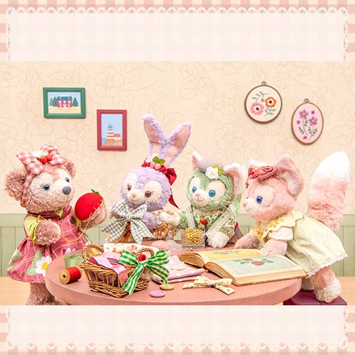 [Pre-Order] Duffy & Friends Heartfelt Strawberry Gift Collection Gel Doll Costume [预售] 东京迪士尼 达菲和他的朋友们 衷心草莓礼物系列 杰拉多娃娃服装