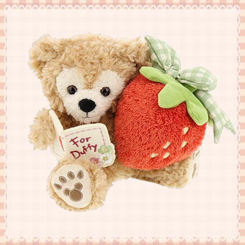[Pre-Order] Duffy & Friends Heartfelt Strawberry Gift Collection Duffy Strawberry Plushy [预售] 东京迪士尼 达菲和他的朋友们 衷心草莓礼物系列 达菲草莓公仔