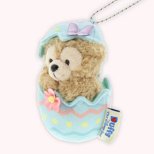 [Pre-Order] Duffy & Friends Come Find Spring Collection Duffy Egg Plush Keychain Charm [预售] 东京迪士尼 达菲和他的朋友们 寻找春天系列 达菲蛋吊饰