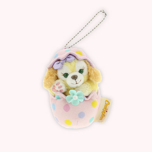 [Pre-Order] Duffy & Friends Come Find Spring Collection Cookie Egg Plush Keychain Charm [预售] 东京迪士尼 达菲和他的朋友们 寻找春天系列 可琦安蛋吊饰