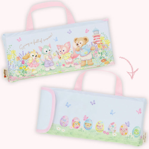 [Pre-Order] Duffy & Friends Come Find Spring Collection Portable Sitting Cushion [预售] 东京迪士尼 达菲和他的朋友们 寻找春天系列便携式坐垫